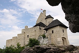 城堡,汝拉 krakowsko 琴,視圖