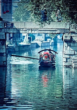 江南,安昌,春色