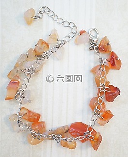 瑪瑙,橙色,手鐲