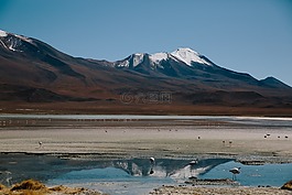 山,冻土带,湖