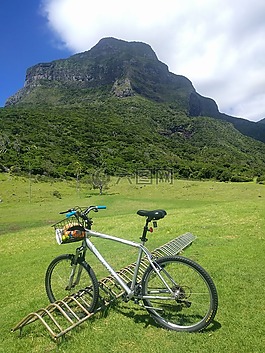 山,自行車,景區(qū)