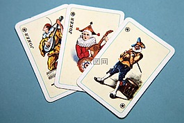 撲克牌,小丑,運氣