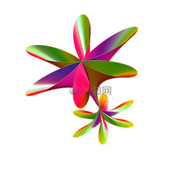 花,分形,mysterie