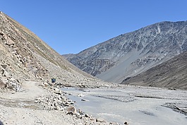 山,路,旅行