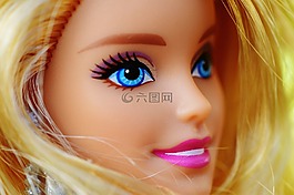 美,芭比娃娃,漂亮