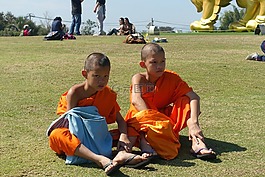 泰國(guó),和尚,橙色