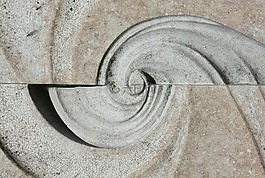 救濟(jì),石,螺旋