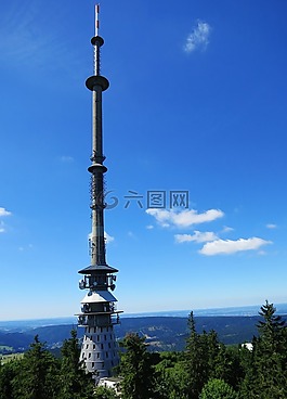 牛頭,小丘,鐵塔