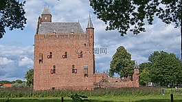 城堡doornenburg,历史,城堡