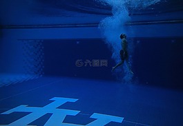 游泳者,游泳,池