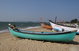 船,釣魚,漁船