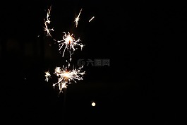 香檳酒,夜,光