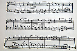 音乐,谱号,notenblatt