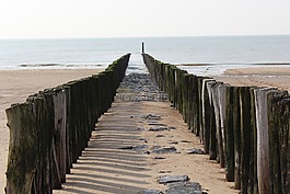 海灘,海灘桿,極點