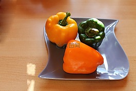 辣椒粉,青椒,黄色辣椒