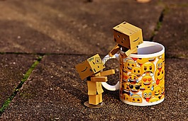 danbo,數(shù)字,杯