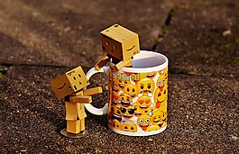 danbo,數(shù)字,杯