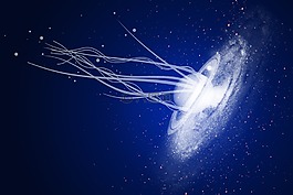 行星,月亮,銀河