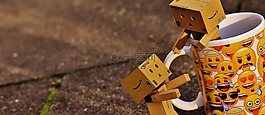 danbo,數(shù)字,杯