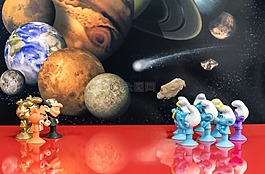 smurf,宇宙,玩具