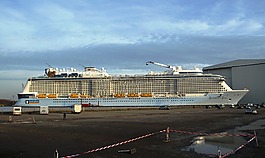 海洋的贊歌,papenburg 德國(guó),邁爾造船廠