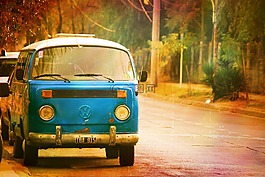 卡車,老,汽車