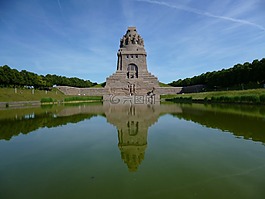 völkerschlachtdenkmal,莱比锡,建设