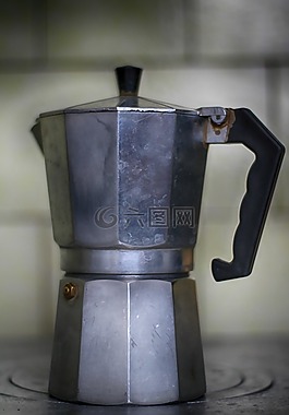 一個(gè)咖啡壺,古巴,咖啡