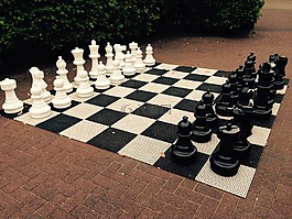 象棋,播放,公園