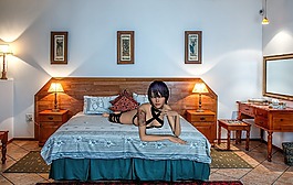 女子,年輕,性感