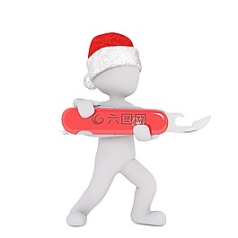 白人男性,3d模型,孤立