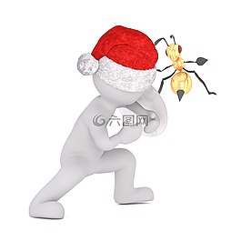 白人男性,3d模型,孤立