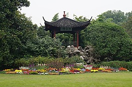 hangzou,中国,花园