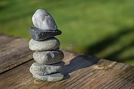 石头,鹅卵石,自然