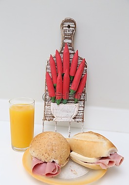 面包,小吃,食品