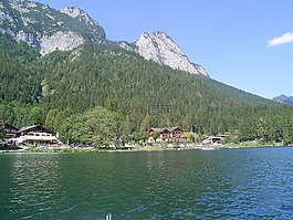 hintersee,水,藍(lán)色