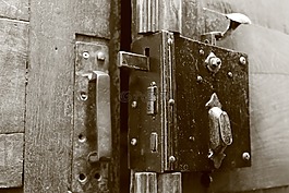城堡,門,入口