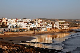 摩洛哥,。,海滩