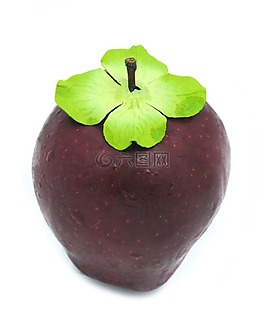 黑暗,紅色,蘋果