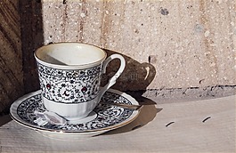 杯,咖啡,裝飾