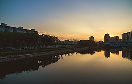 日落,太陽(yáng),天空
