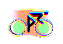 自行車,標(biāo)志,抽象