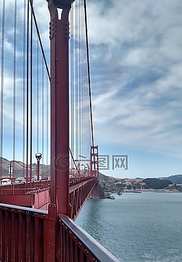 橋,金門大橋,弗朗西斯科