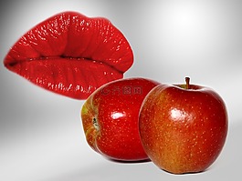 水果,蘋果,紅色