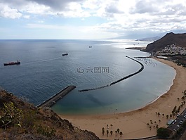 特內(nèi)里費島,海灘,teresitas