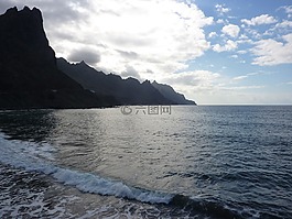 特内里费岛,海滩,anaga
