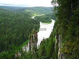 河usva,osvenskii員額,惡魔的手指