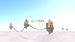 云,小聚,飞离岛