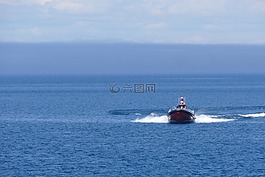 船,海,救援