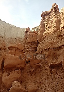 沙漠,干旱,山